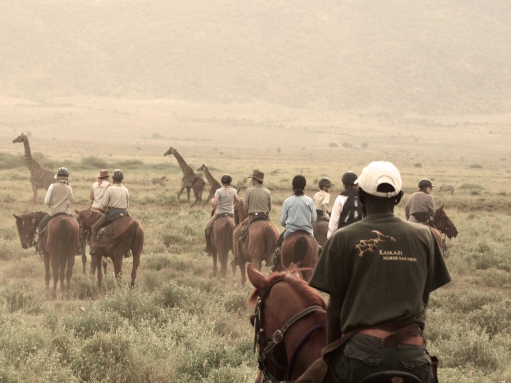 Image showing horseback safari in Tanzania during a tailor-made safari with Planet Africa Safaris | Blog